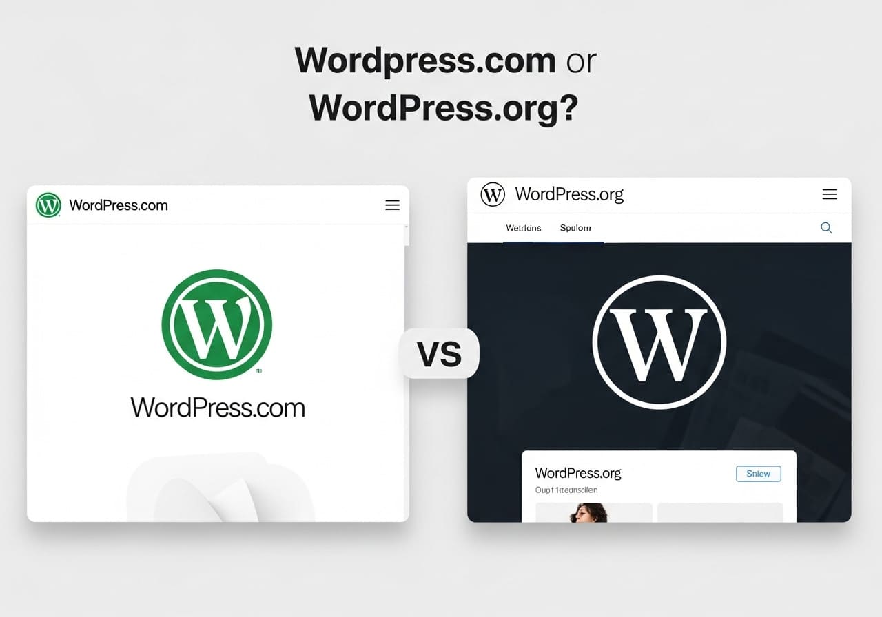 Wordpress.com ou wordpress.org quelle version choisir ?